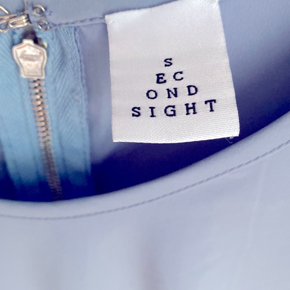 (B11) NEW Second Sight peplum shortsleeved top, Size 5 = 2XL, NWOT - Picture 4 of 10